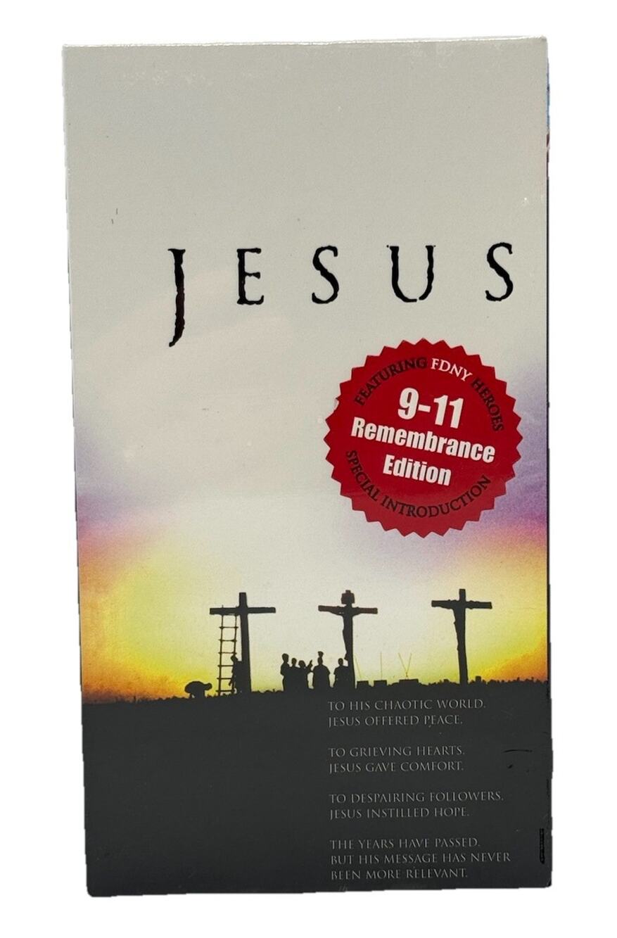 Jesus 1999 VHS 9/11 Remembrance Edition FDNY Heroes Brian Deacon New Sealed